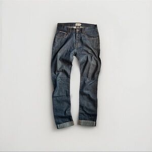 TAYLOR STITCH Slim Jean in Rinsed Organic Selvedge - Size 30